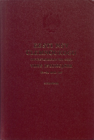 Eesti NSV Ülemnõukogu üheteistkümnenda koosseisu viies istungjärk, 28.-29. mail 1987 : stenogramm