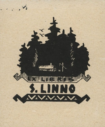 Ex libris S. Linno 