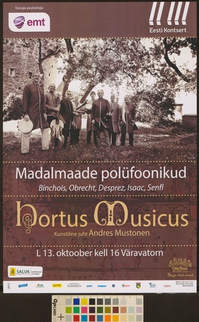 Hortus Musicus : madalmaade polüfoonikud 