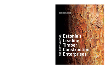 The cutting edge: Estonia’s leading timber construction enterprises 