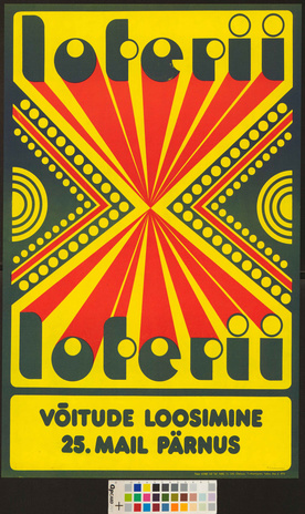 Loterii : võitude loosimine 25. mail Pärnus 