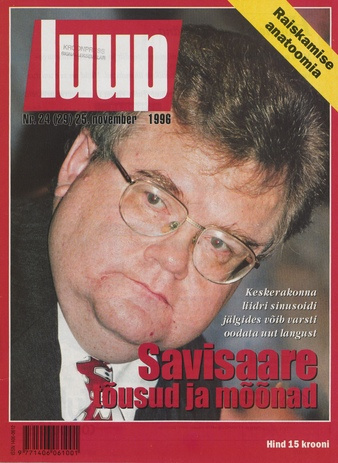 Luup : [ajalehe Postimees kuukiri] ; 24 (29) 1996-11-25