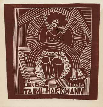 Ex libris Taimi Harkmann 