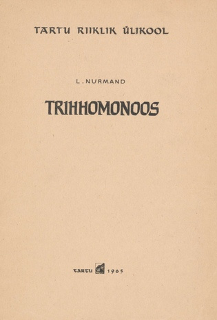Trihhomonoos