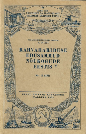 Rahvahariduse edusammud Nõukogude Eestis