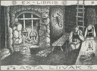 Ex-libris Asta Liivak 76 