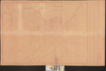 Tallinna linna plaan : täieliku tänavate nimestikuga kokkuseatud juunis 1942 a.