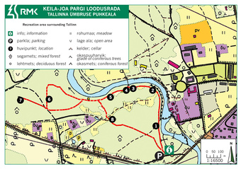 Keila-Joa pargi loodusrada : Tallinna ümbruse puhkeala 