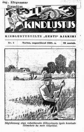 Eesti Kindlustus ; 4 1931-08