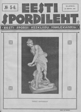 Eesti Spordileht ; 5/6 1923-03-29