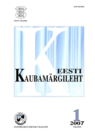 Eesti Kaubamärgileht ; 1