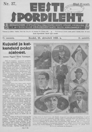 Eesti Spordileht ; 37 1928-10-26