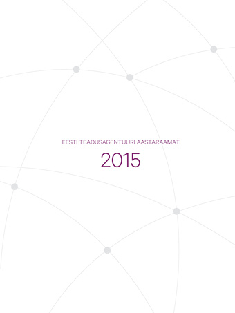 Eesti Teadusagentuuri aastaraamat ; 2015