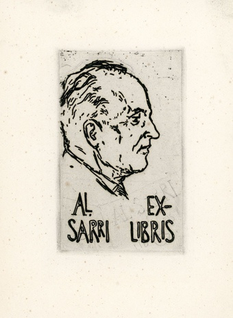Al. Sarri ex-libris 
