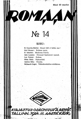 Romaan ; 14 1924