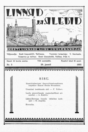 Linnad ja Alevid ; 3 1935-06-29