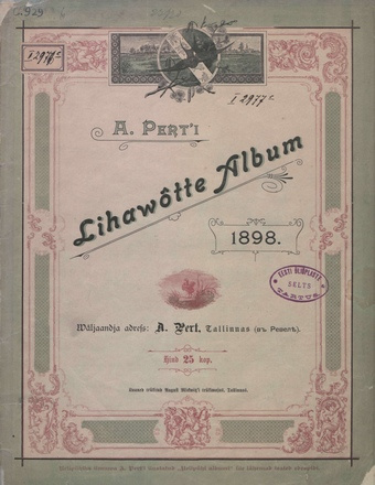 Lihawõtte Album ; 1898