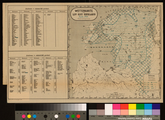Wetterkarte von Liv-Est-Kurland : Niederschlagsmenge : Juli 1915