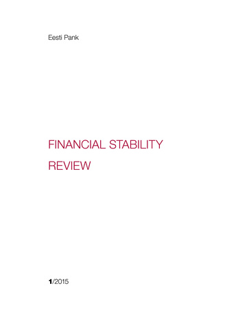 Financial stability review ; 1/2 2015