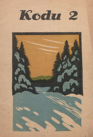 Kodu : perekondlik kirjanduse, teaduse ja kunsti ajakiri ; 2 1934-01