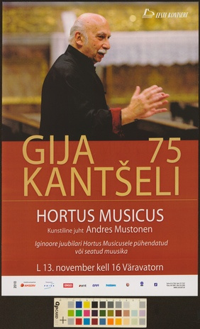 Gija Kantšeli 75 : Hortus Musicus 
