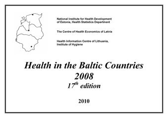 Health in the Baltic countries ; 2008