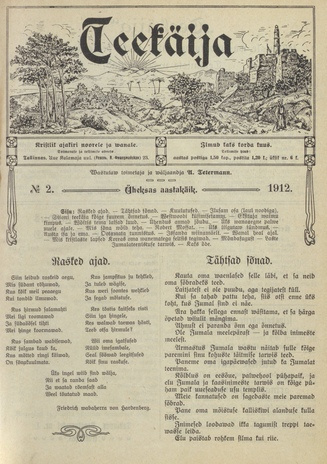 Teekäija : Eesti Baptisti Koguduse Ühenduse häälekandja ; 2 1912