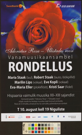 Vanamuusikaansambel Rondellus : adoratur rosa 