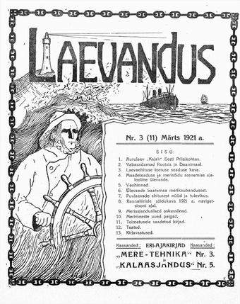 Laevandus ; 3 (11) 1921-03