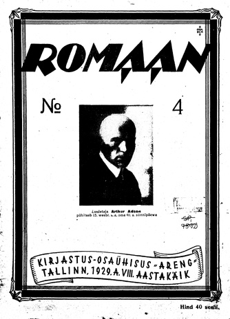 Romaan ; 4 (166) 1929-02