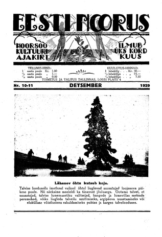 Eesti Noorus ; 10-11 1929-12