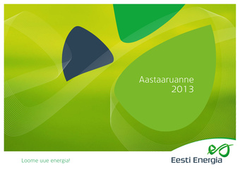 Eesti Energia : aastaaruanne ; 2013