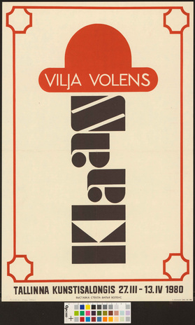 Vilja Volens : klaas 