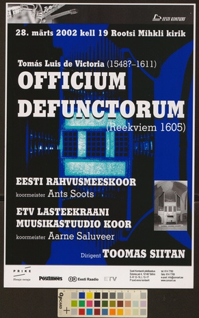 Officium defunctorum : Eesti Rahvusmeeskoor 