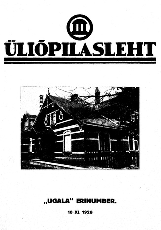 Üliõpilasleht ; 10 1928