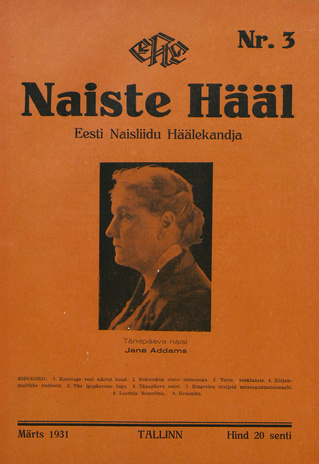 Naiste Hääl ; 3 1931-03
