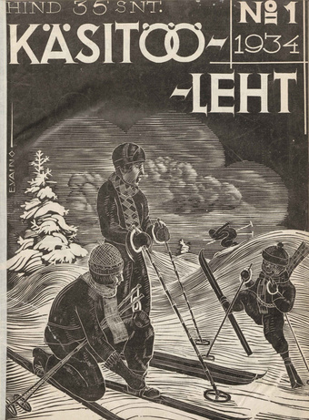 Käsitööleht : naiste käsitöö ja kodukaunistamise ajakiri ; 1 1934-01
