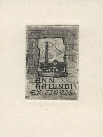 Ann Aalundi ex libris 