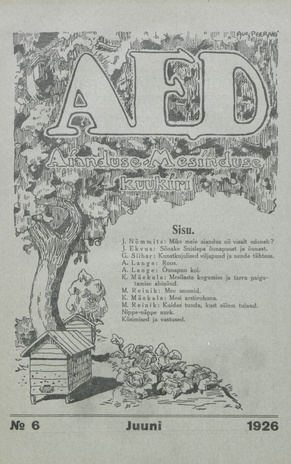 Aed : aianduse ajakiri ; 6 1926-06