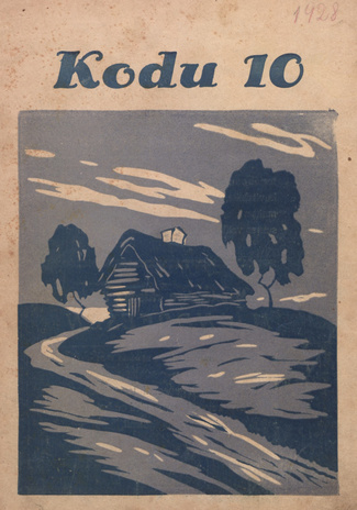 Kodu : perekondlik kirjanduse, teaduse ja kunsti ajakiri ; 10 1928-05