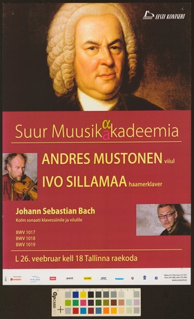 Andres Mustonen, Ivo Sillamaa : Johann Sebastian Bach 