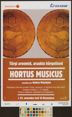 Hortus Musicus : türgi aroomid, araabia hõrgutised 