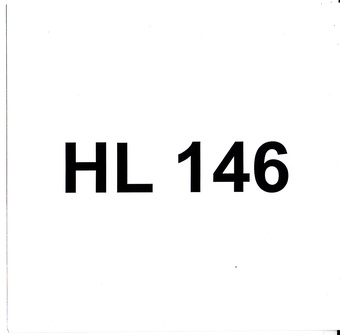 HL 146 : Eesti Muusikafondi heliarhiiv