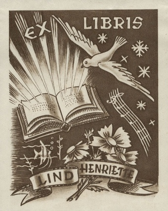 Ex libris Lind Henriette 