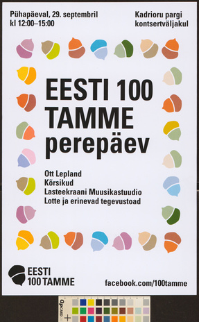Eesti 100 tamme : perepäev