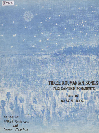 Three Roumanian songs = Trei cantece Romanesti 