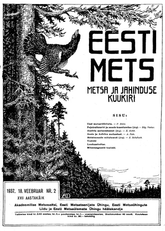 Eesti Mets ; 2 1937