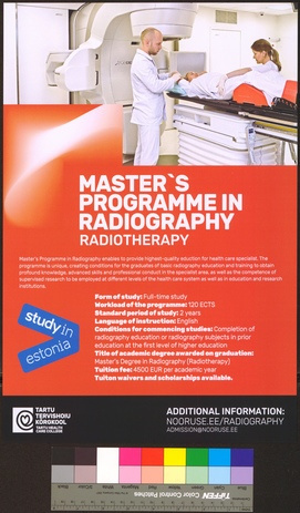 Master's programme in radiography 