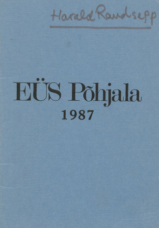 EÜS Põhjala 1987 : liikmete nimestik