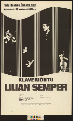 Lilian Semper : klaveriõhtu 